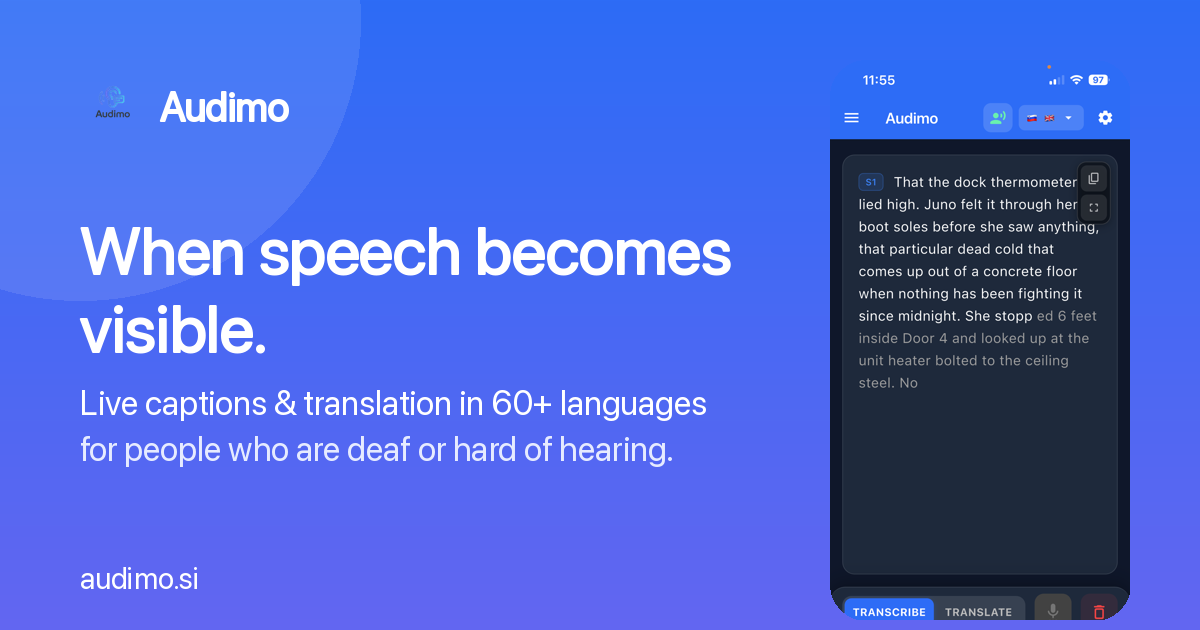 How to follow any conversation when you can't hear it